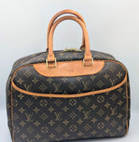 Sac Louis Vuitton vintage en cuir et toile monogram
