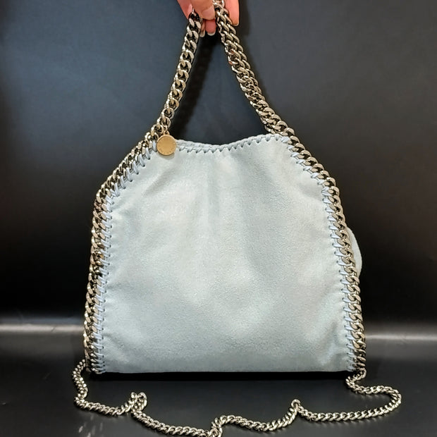 Sac Stella McCartney Falabella mini bleu ciel