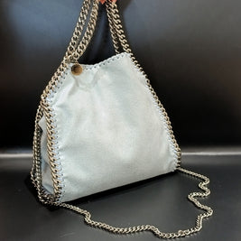 Sac Stella McCartney Falabella mini bleu ciel