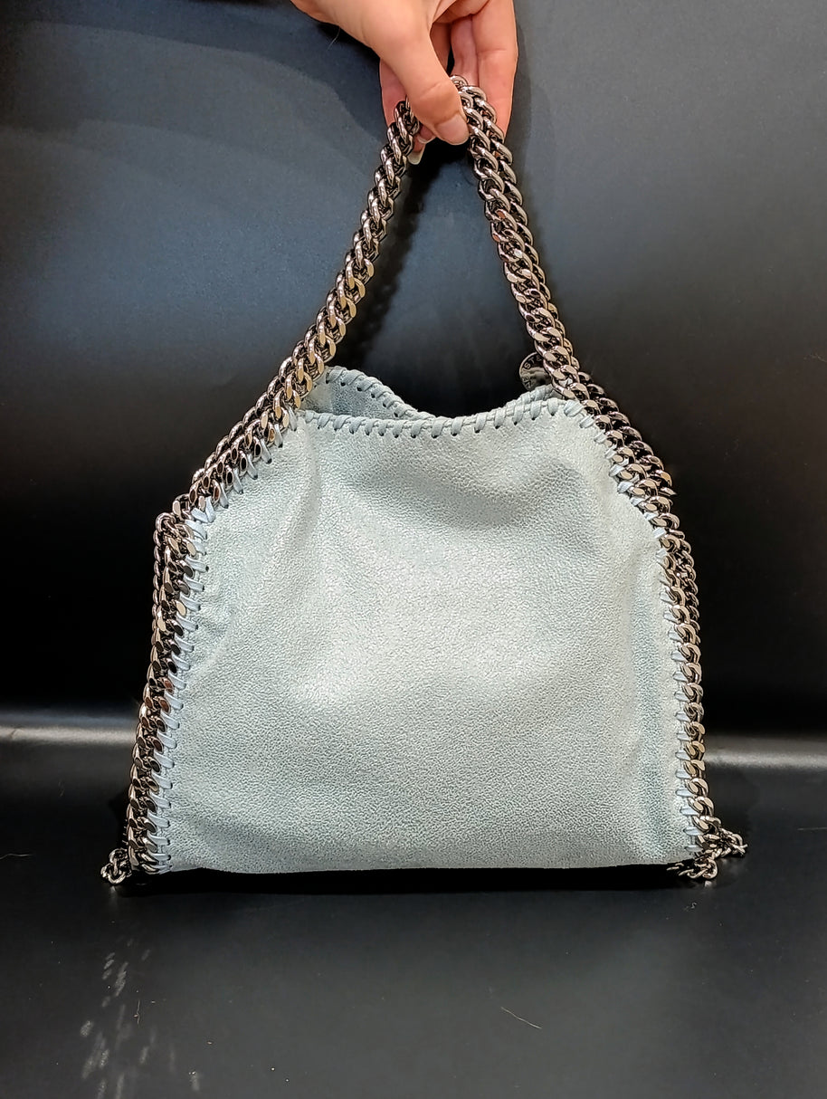 Sac Stella McCartney Falabella mini bleu ciel