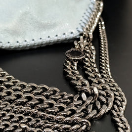 Sac Stella McCartney Falabella mini bleu ciel
