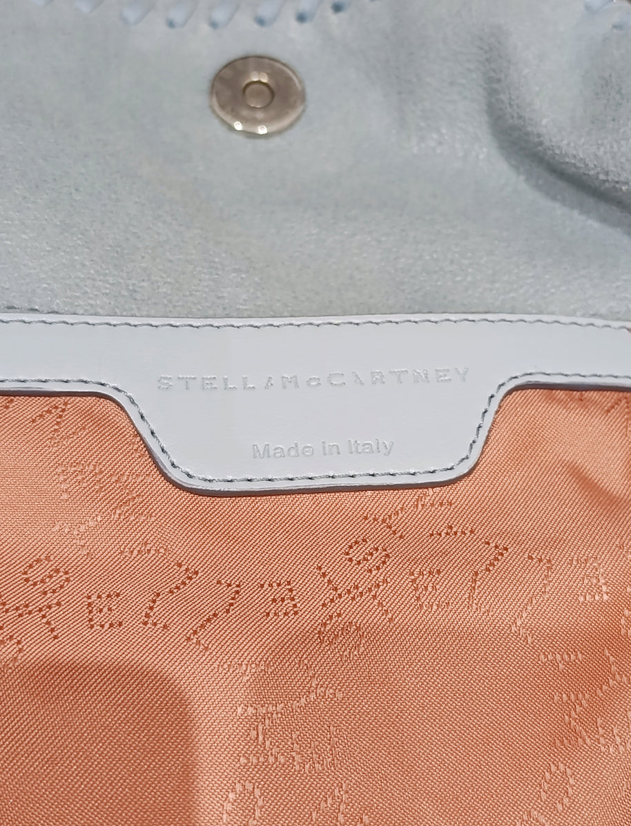 Sac Stella McCartney Falabella mini bleu ciel