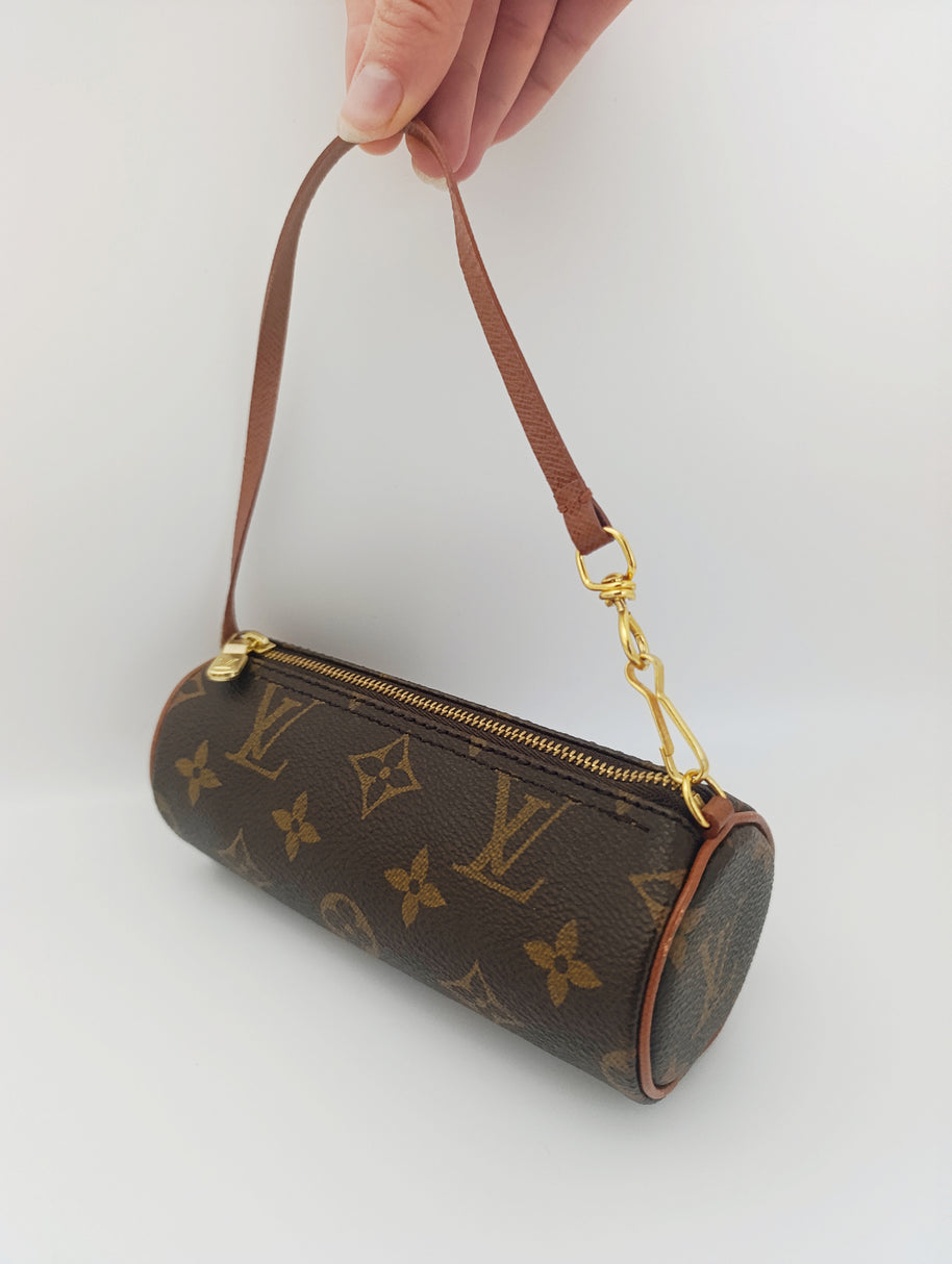Papillon 15 Louis Vuitton monogram vintage avec son dust bag – photo 4
