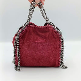 Stella McCartney Falabella Tiny rose pailletée intérieur doublure