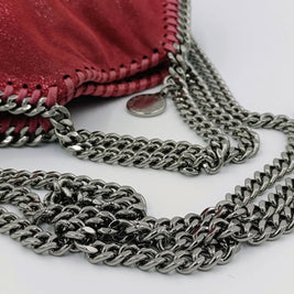 Sac Stella McCartney Falabella Tiny rose vue de profil