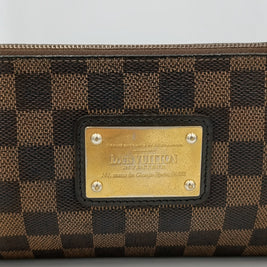 Chaîne et ferrures dorées Louis Vuitton Eva Damier