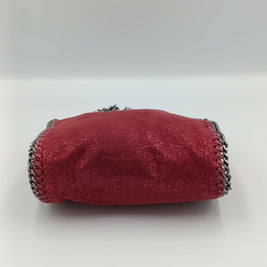 Falabella Tiny rose pailletée détail coins et finitions