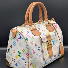 Speedy 30 Louis Vuitton multicolore aperçu de face