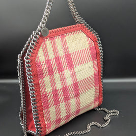 Falabella mini édition limitée rouge rose beige aperçu de face
