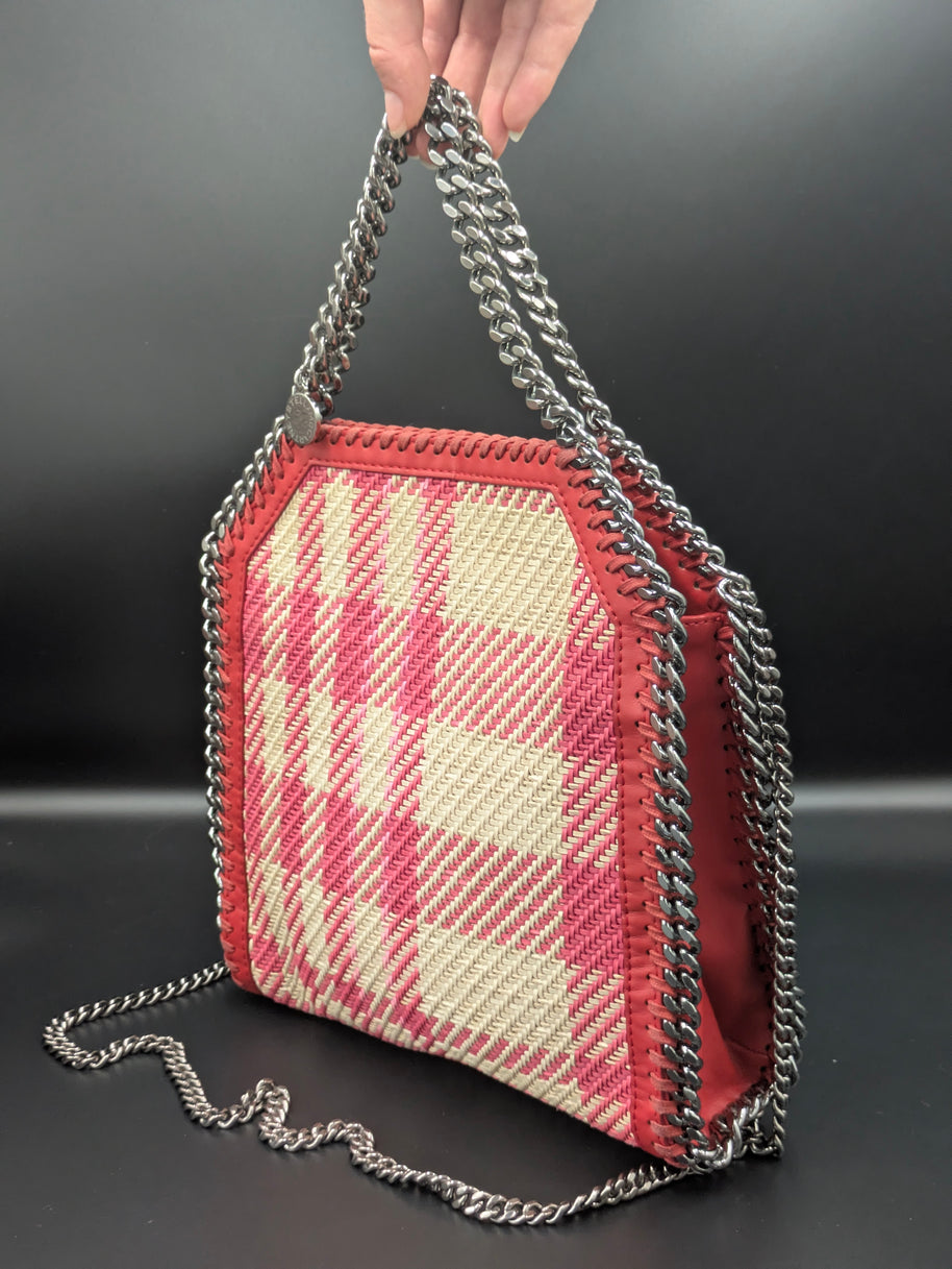 Chaînes brillantes du sac Falabella mini