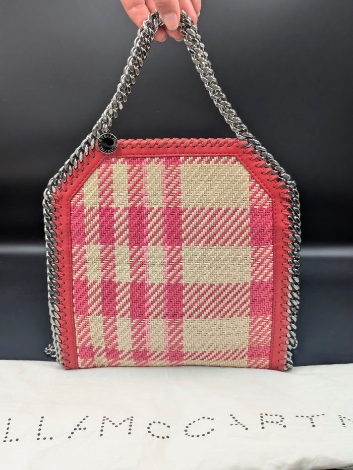 Sac Stella McCartney Falabella mini édition limitée "toile écossaise"