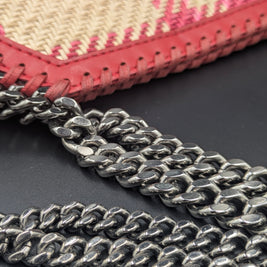 Intérieur du Falabella mini toile écossaise