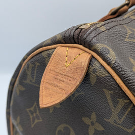 Fermeture du sac Louis Vuitton Speedy 30 Monogram