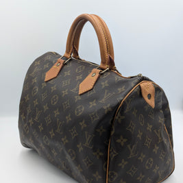Détails du Louis Vuitton Speedy 30 Monogram vintage