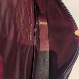 Sac Chanel 2.55 cuir noir et dorure 24k Gold- Génération 70's