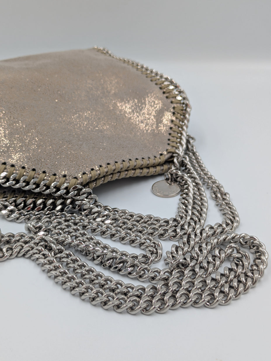 Falabella Tiny pailleté dust bag et carte d'authenticité