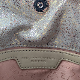 Falabella Tiny pailleté gros plan texture toile