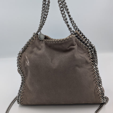 Sac Stella McCartney Falabella Mini gris Tortura vue de face
