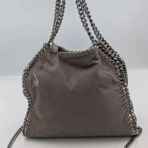 Sac Stella McCartney Falabella Mini gris Tortura vue de face