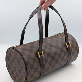 Sac Louis Vuitton Papillon PM Damier vue arrière