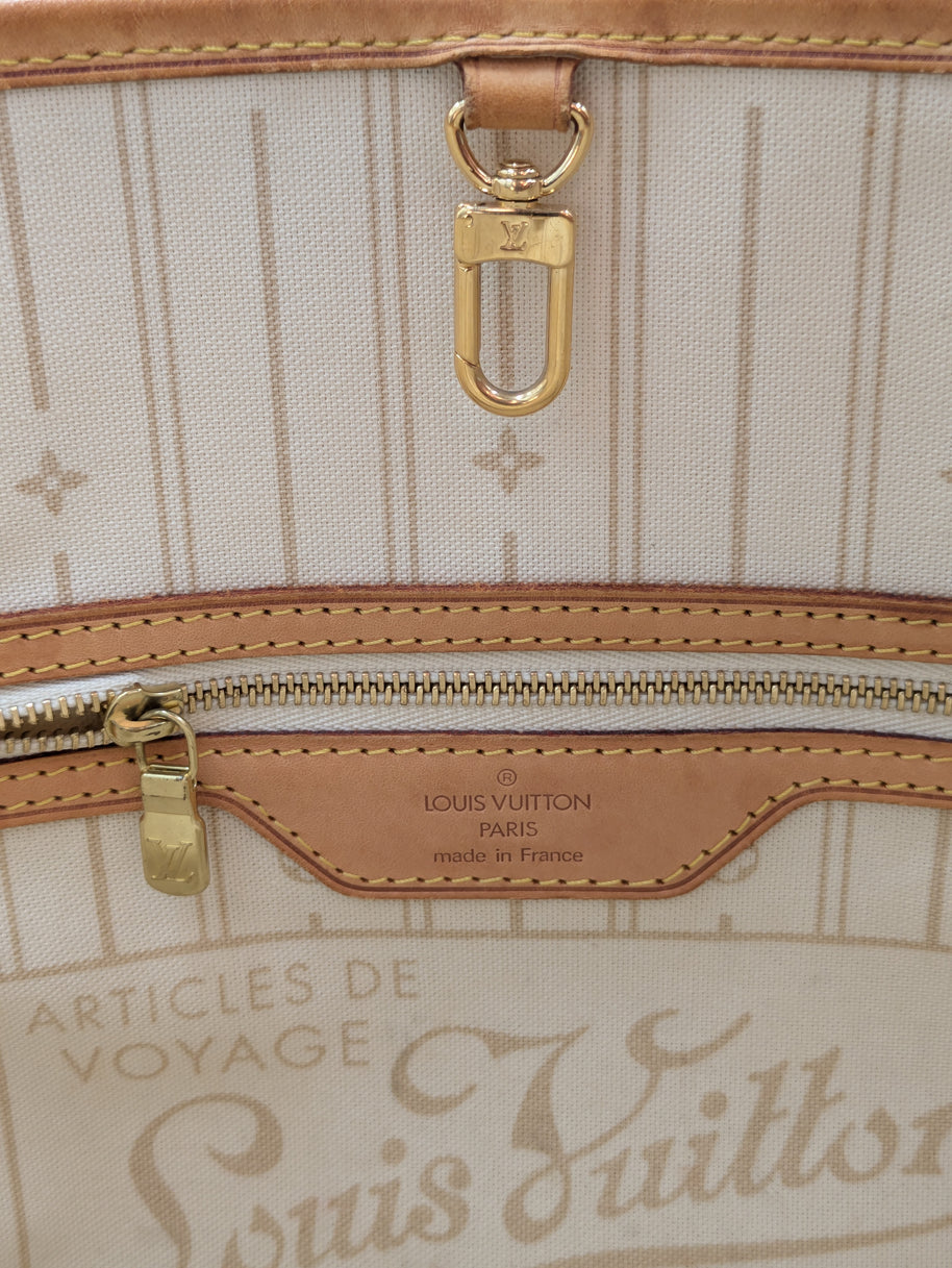 Sac Louis Vuitton Neverfull PM Azur Vintage