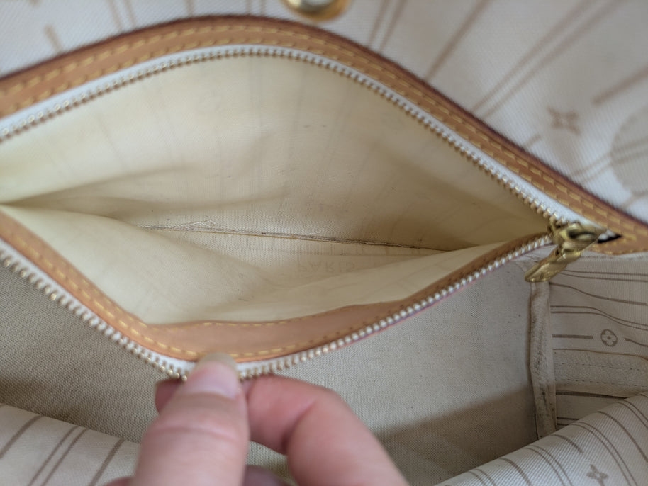Sac Louis Vuitton Neverfull PM Azur Vintage
