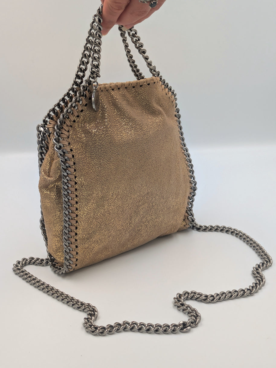Stella McCartney Falabella Tiny détail chaîne et bandoulière