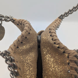 Stella McCartney Falabella Tiny logo plaque métal