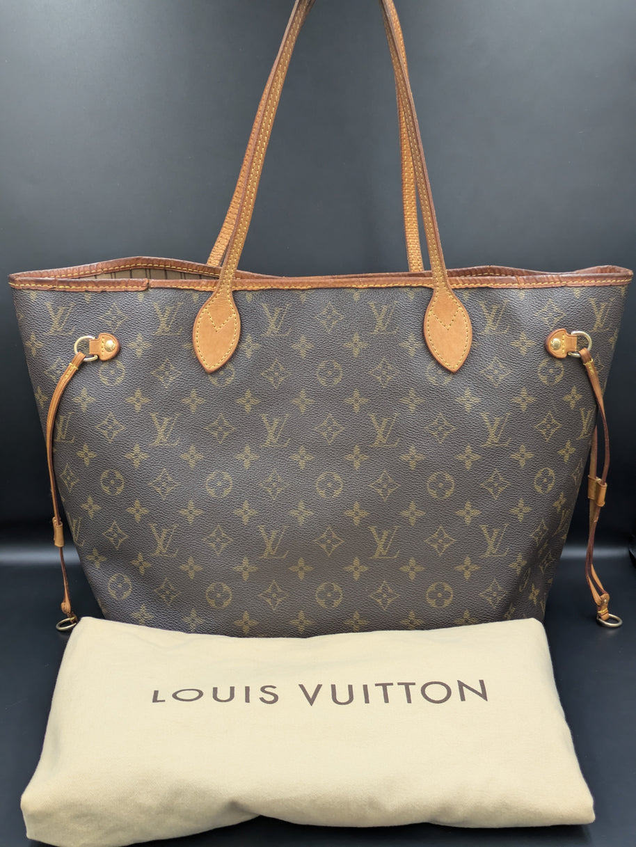 Neverfull MM monogram vue de profil