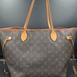 Louis Vuitton Neverfull MM détail toile monogram