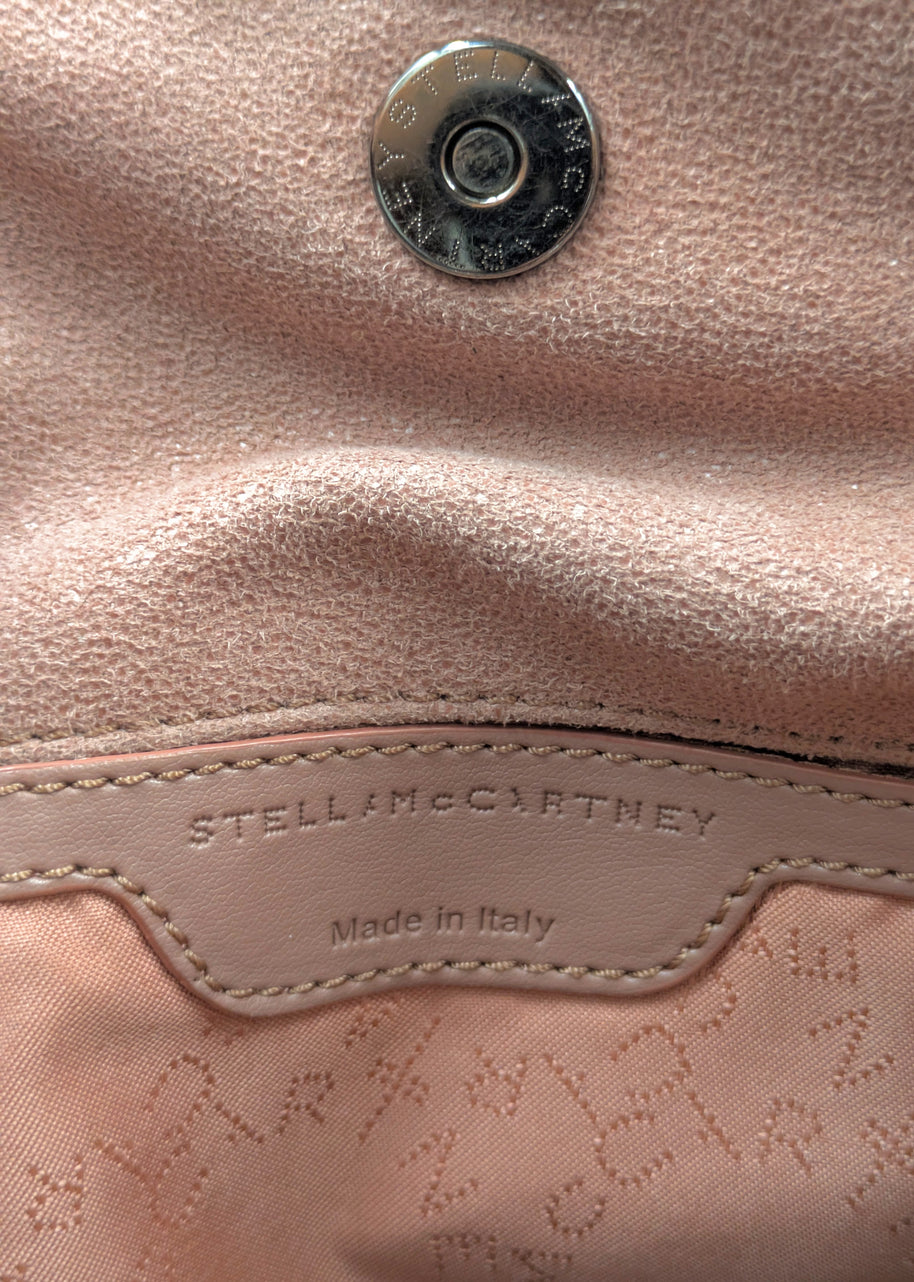 Sac Stella McCartney Falabella Mini Rose - Dust bag inclus