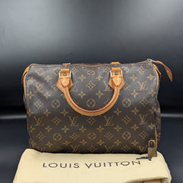 Speedy 30 Louis Vuitton monogram vintage avec son dust bag – photo 1