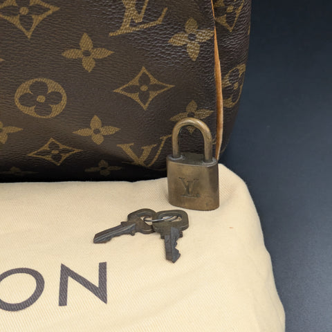 Speedy 30 Louis Vuitton monogram vintage avec son dust bag – photo 2