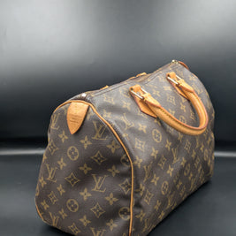 Speedy 30 Louis Vuitton monogram vintage avec son dust bag – photo 4
