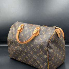 Speedy 30 Louis Vuitton monogram vintage avec son dust bag – photo 5