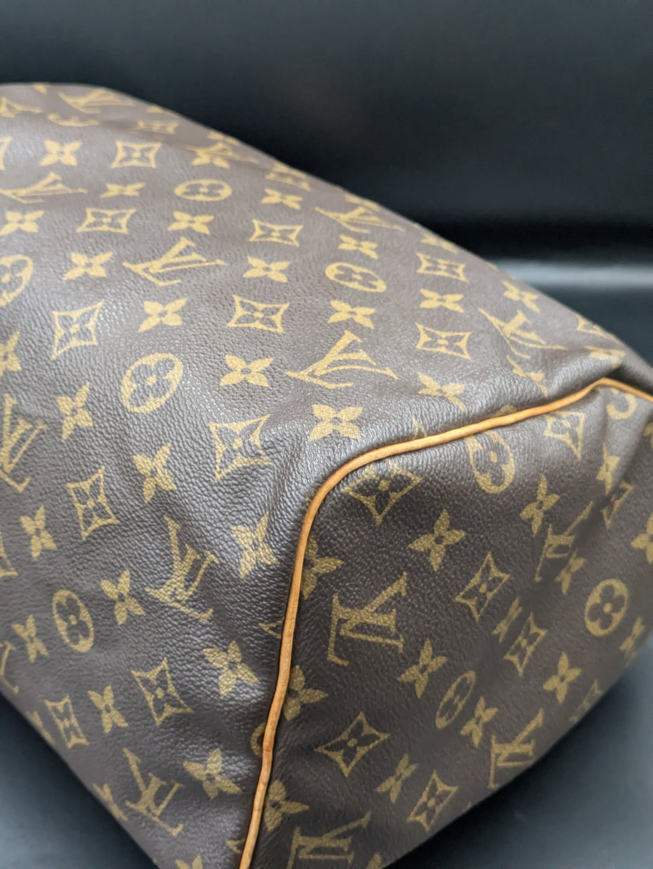 Speedy 30 Louis Vuitton monogram vintage avec son dust bag – photo 15