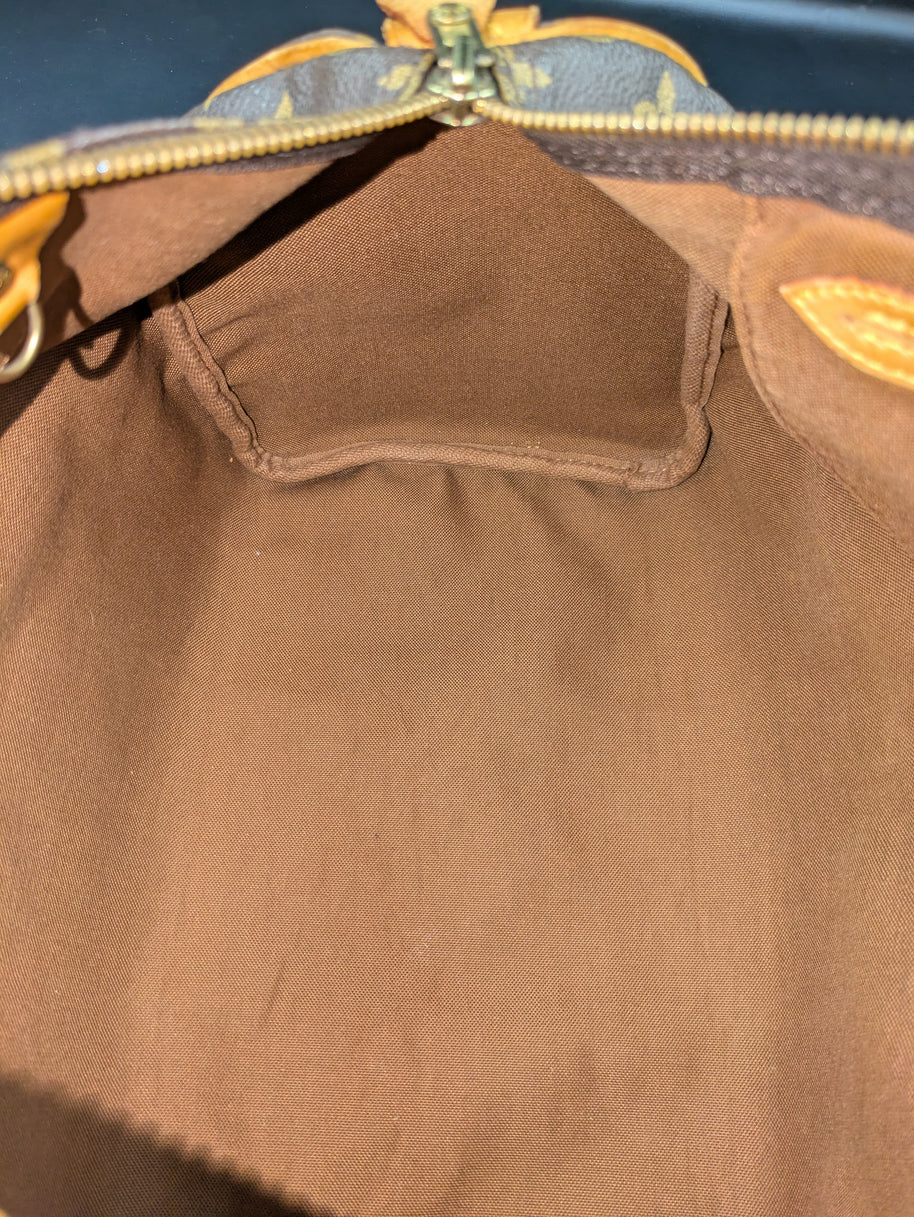 Speedy 30 Louis Vuitton monogram vintage avec son dust bag – photo 16