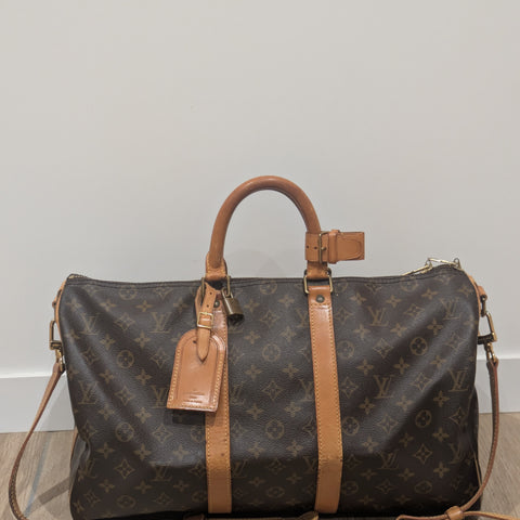 Keepall Bandoulière 45 Louis Vuitton monogram vintage – photo 2