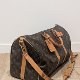 Keepall Bandoulière 45 Louis Vuitton monogram vintage – photo 3