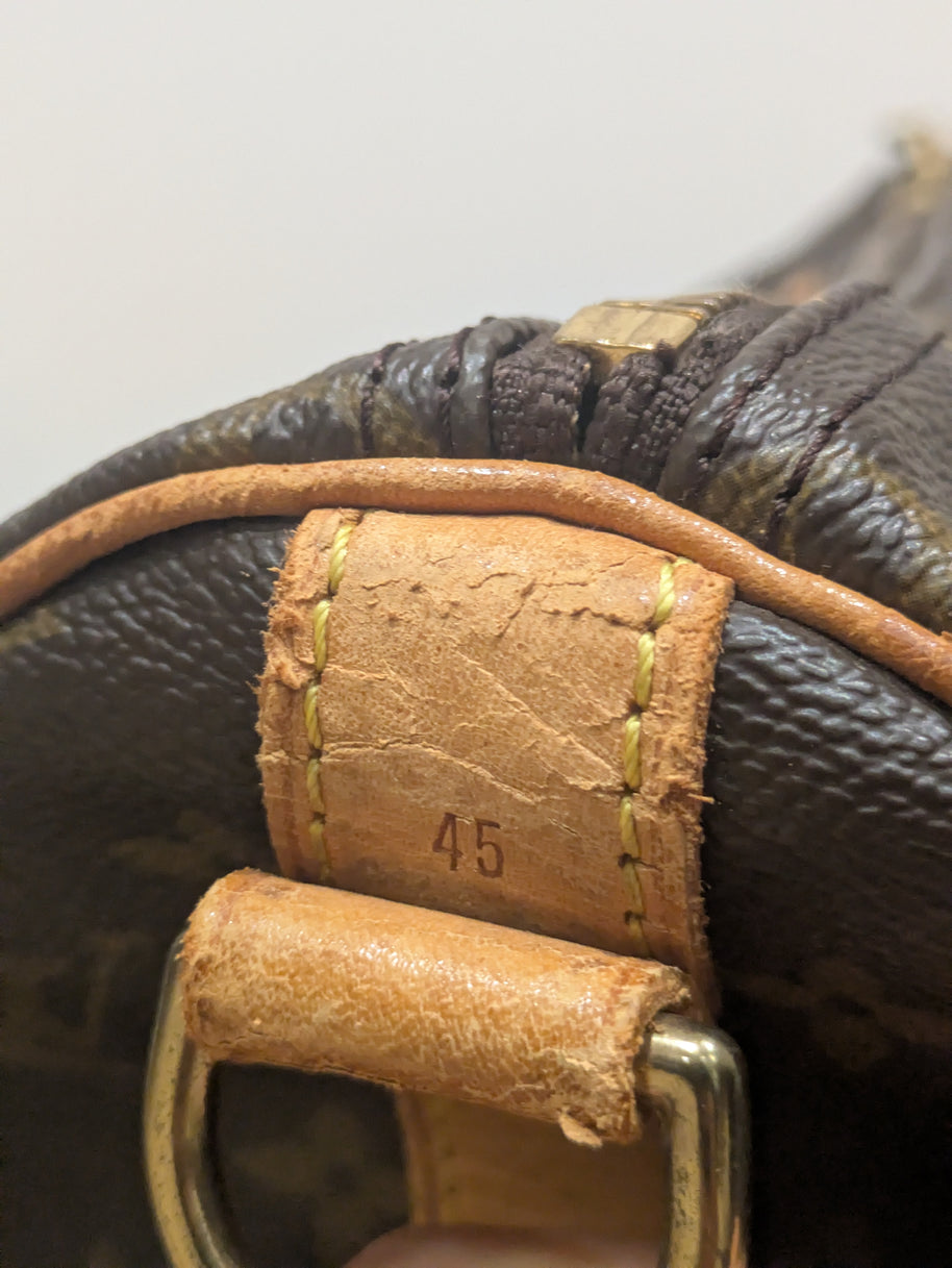 Keepall Bandoulière 45 Louis Vuitton monogram vintage – photo 11