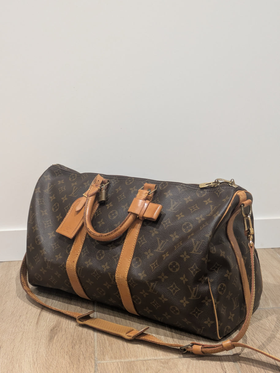 Keepall Bandoulière 45 Louis Vuitton monogram vintage – photo 4