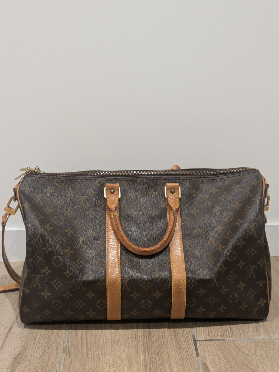 Keepall Bandoulière 45 Louis Vuitton monogram vintage – photo 5