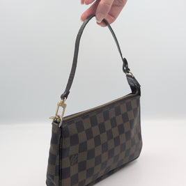 Pochette Accessoires Louis Vuitton Damier Ébène vintage avec sa boîte et son dust bag – photo 3