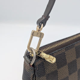 Pochette Accessoires Louis Vuitton Damier Ébène vintage avec sa boîte et son dust bag – photo 6