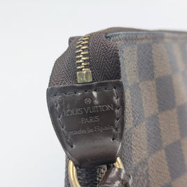 Pochette Accessoires Louis Vuitton Damier Ébène vintage avec sa boîte et son dust bag – photo 8