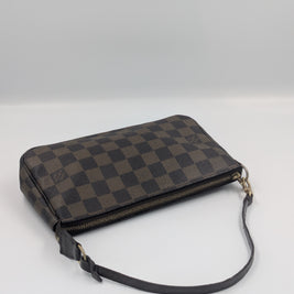 Pochette Accessoires Louis Vuitton Damier Ébène vintage avec sa boîte et son dust bag – photo 9