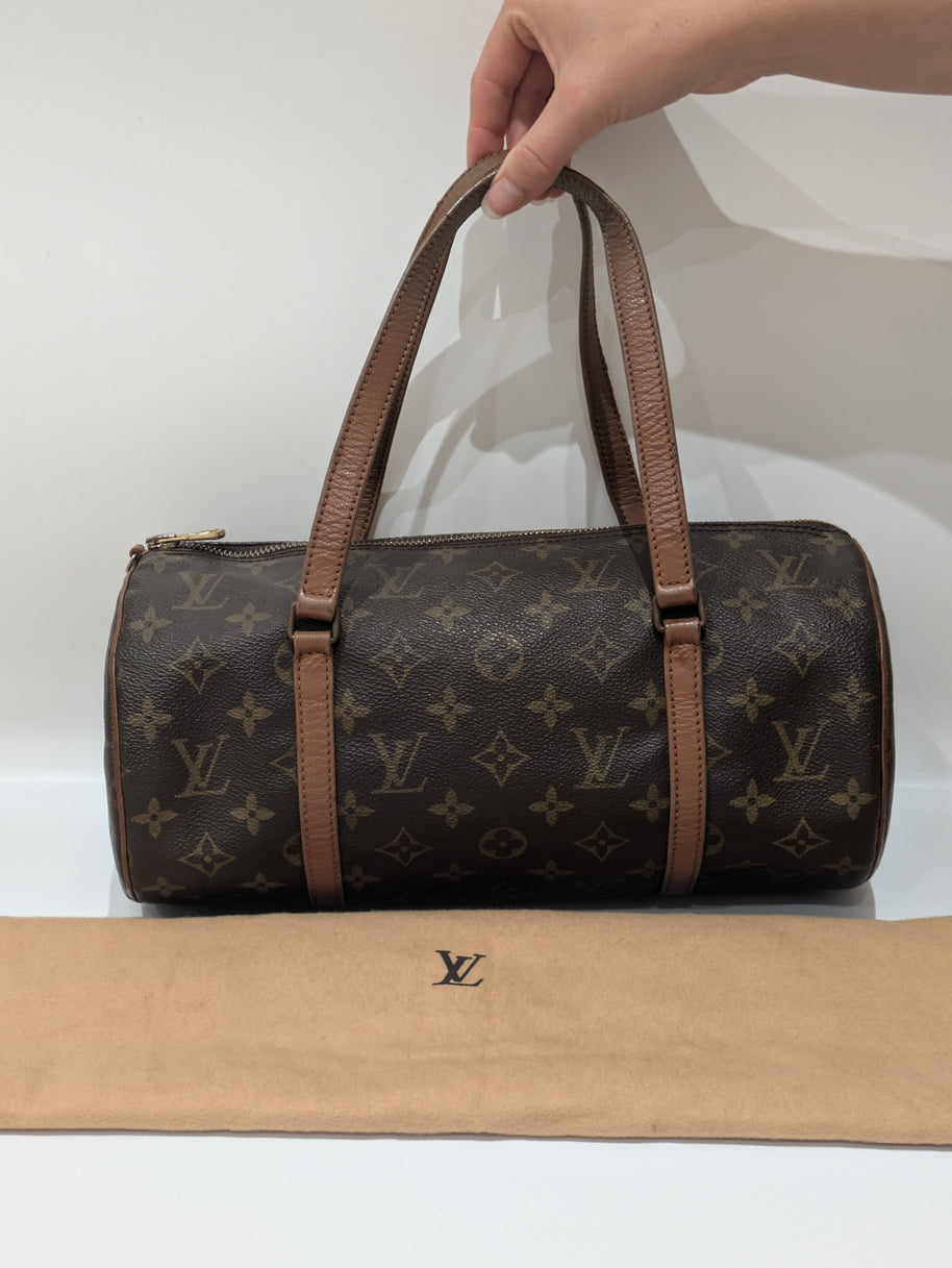 Papillon 30 Louis Vuitton monogram vintage avec son dust bag – photo 1