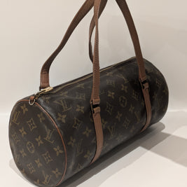 Papillon 30 Louis Vuitton monogram vintage avec son dust bag – photo 3
