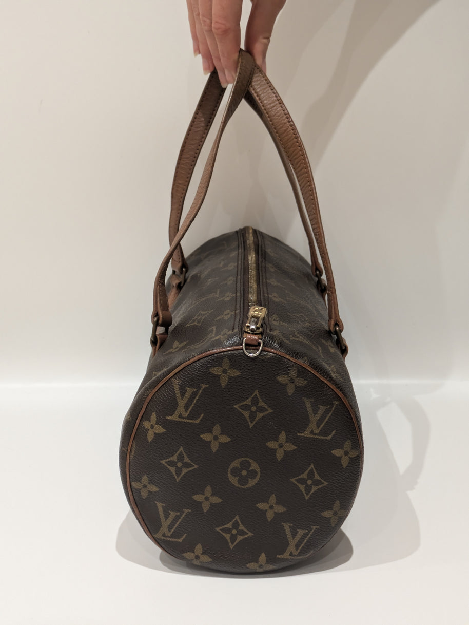 Papillon 30 Louis Vuitton monogram vintage avec son dust bag – photo 7