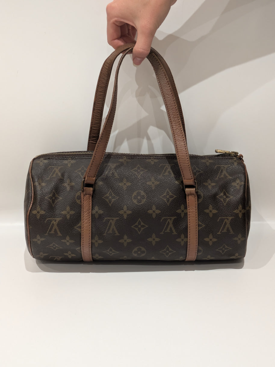 Papillon 30 Louis Vuitton monogram vintage avec son dust bag – photo 5